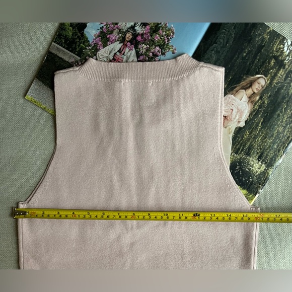 New Line & Dot Madrid Top / Vest In Pink Size L - Picture 8 of 11